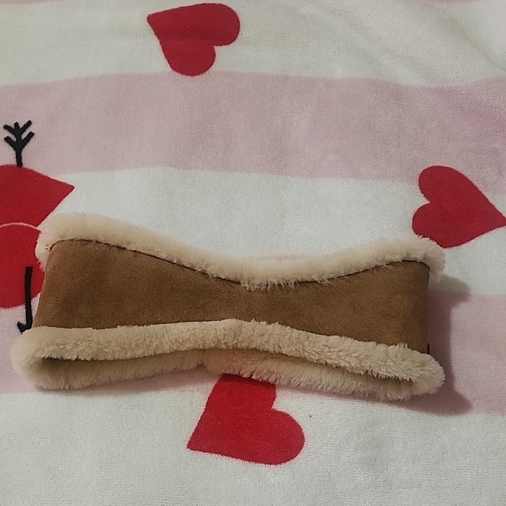 Cozy Tan and Cream Headband